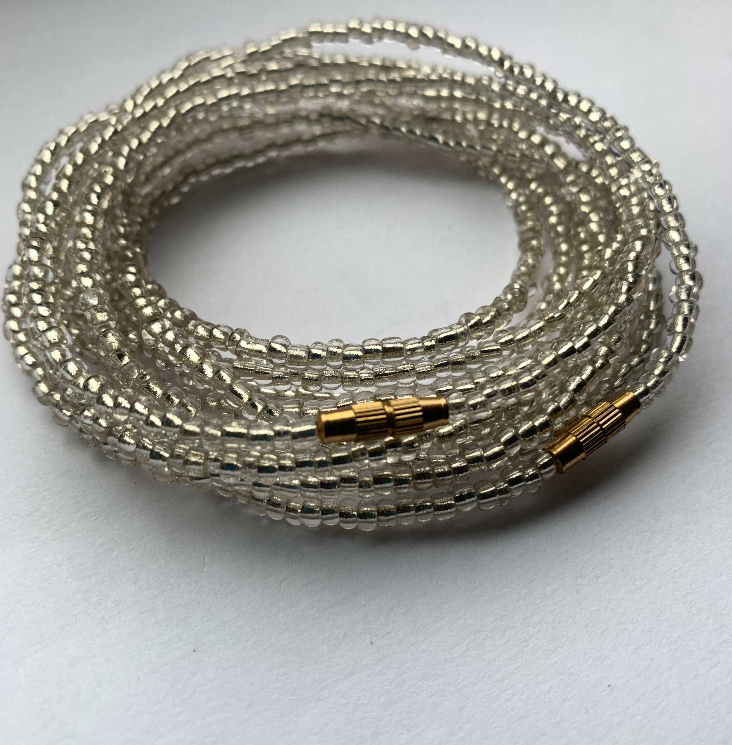 Silver Waist Beads KAMA BEAUTY